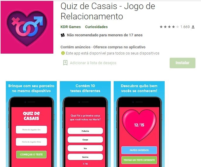 8 Jogos para Jogar com a Namorada(o) no Celular - Aplicativos Grátis