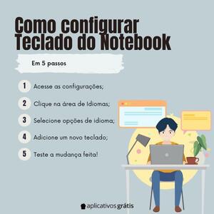 Como configurar Teclado do Notebook em 5 passos